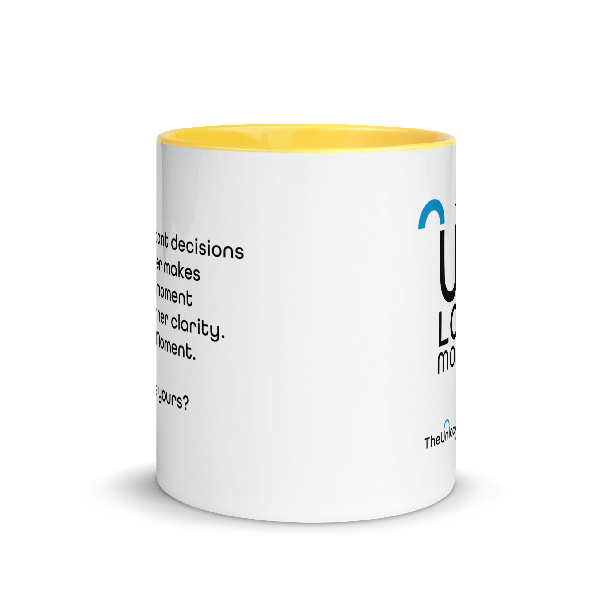 2026 Brand Update: The Unlock Moment Mug of Gold